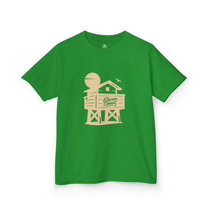 Kids Beach Chalet Tee Sand Beige 