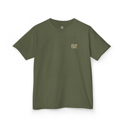 Kids Geometric Logo Tee Sand Beige 