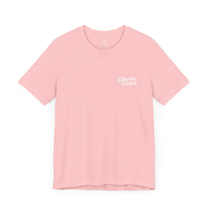 Men's Beach Chalet T-Shirt White Design 