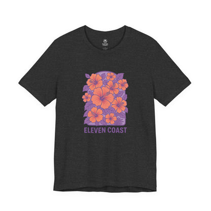 Lavender Floral T-Shirt For Women 