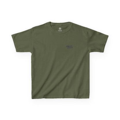 Kids Ice Cream Tee Navy Silhouette 