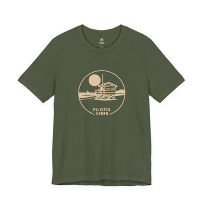 Men's Stilt Hut T-Shirt Pilotis Vibes 