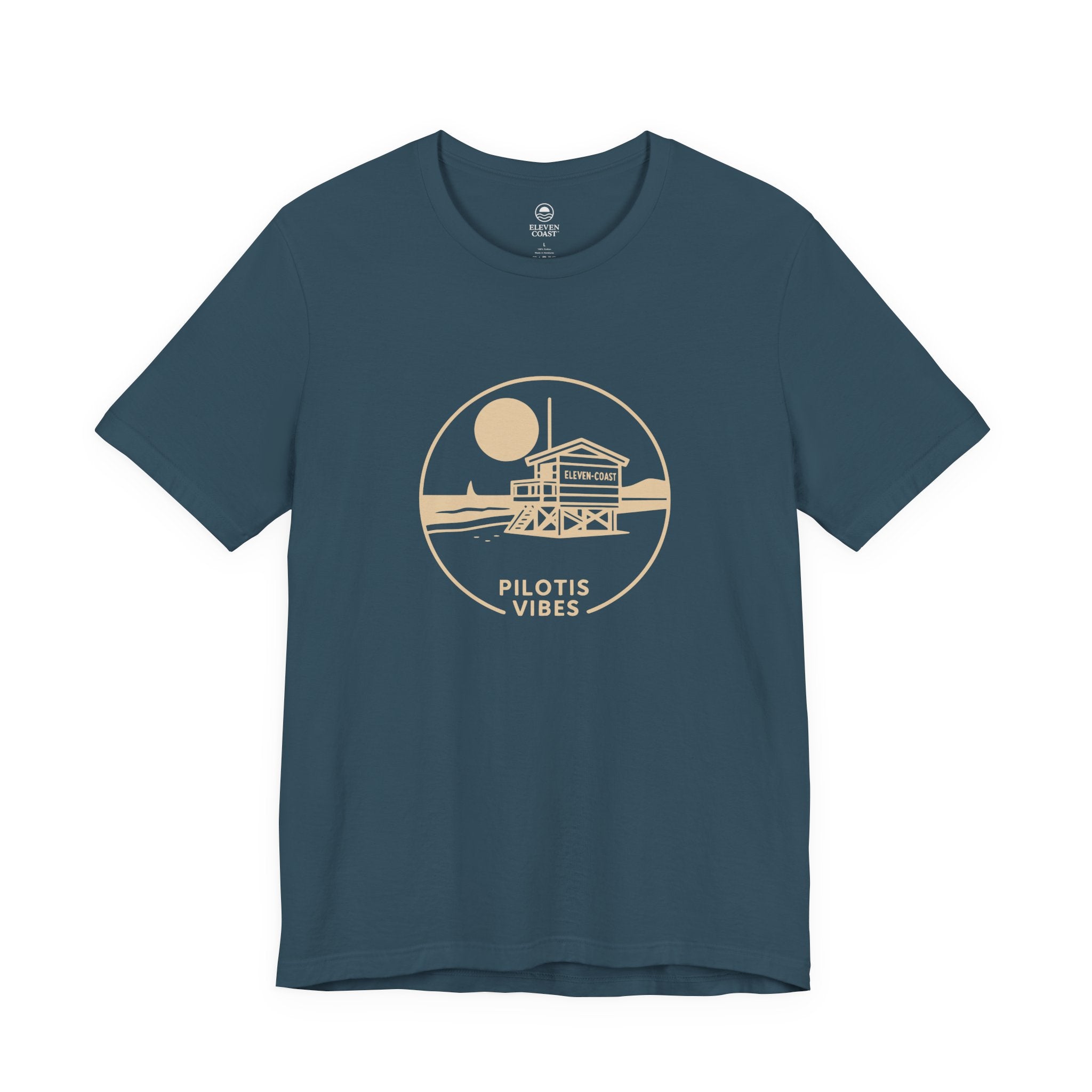 Men's Stilt Hut T-Shirt Pilotis Vibes 