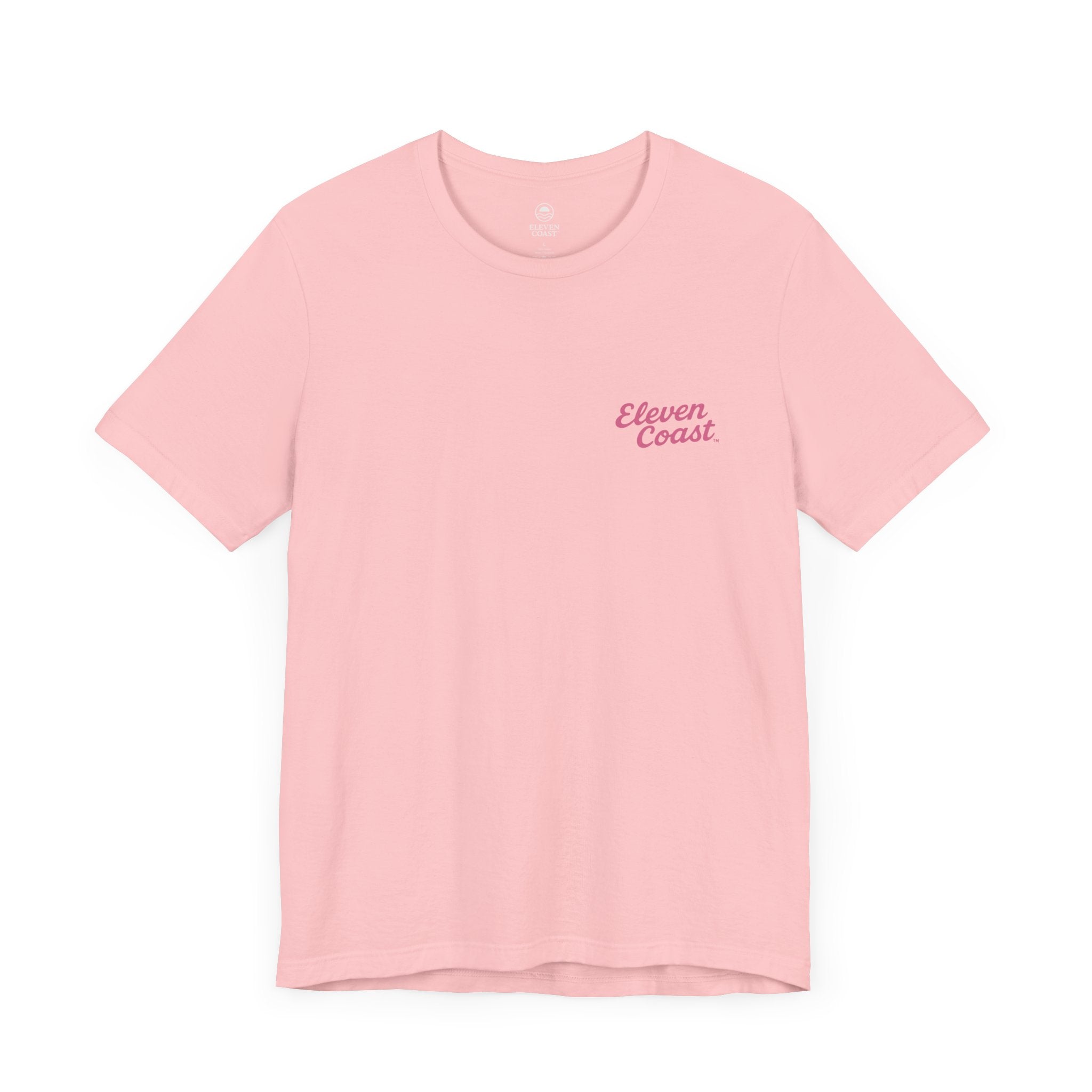 Beach Chalet Vibes Pink T-Shirt Women 