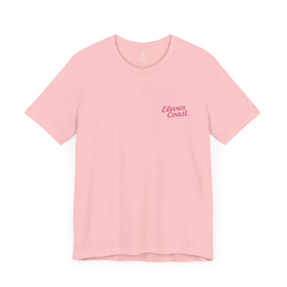 Beach Chalet Vibes Pink T-Shirt Women 