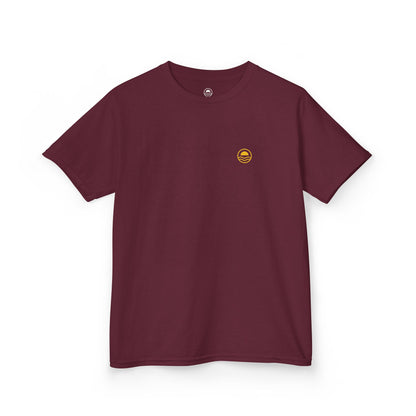 Kids Floral Hibiscus Tee Lemon Zest 