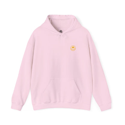 Floral Hibiscus Lemon Zest Hoodie Women 