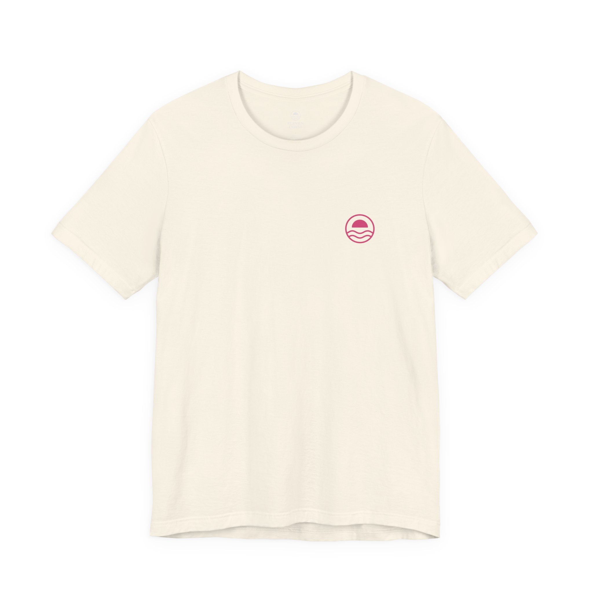 Heron Sunset T-Shirt For Men Pink 