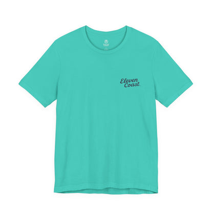 Navy Surfboard Graphic T-Shirt Men 