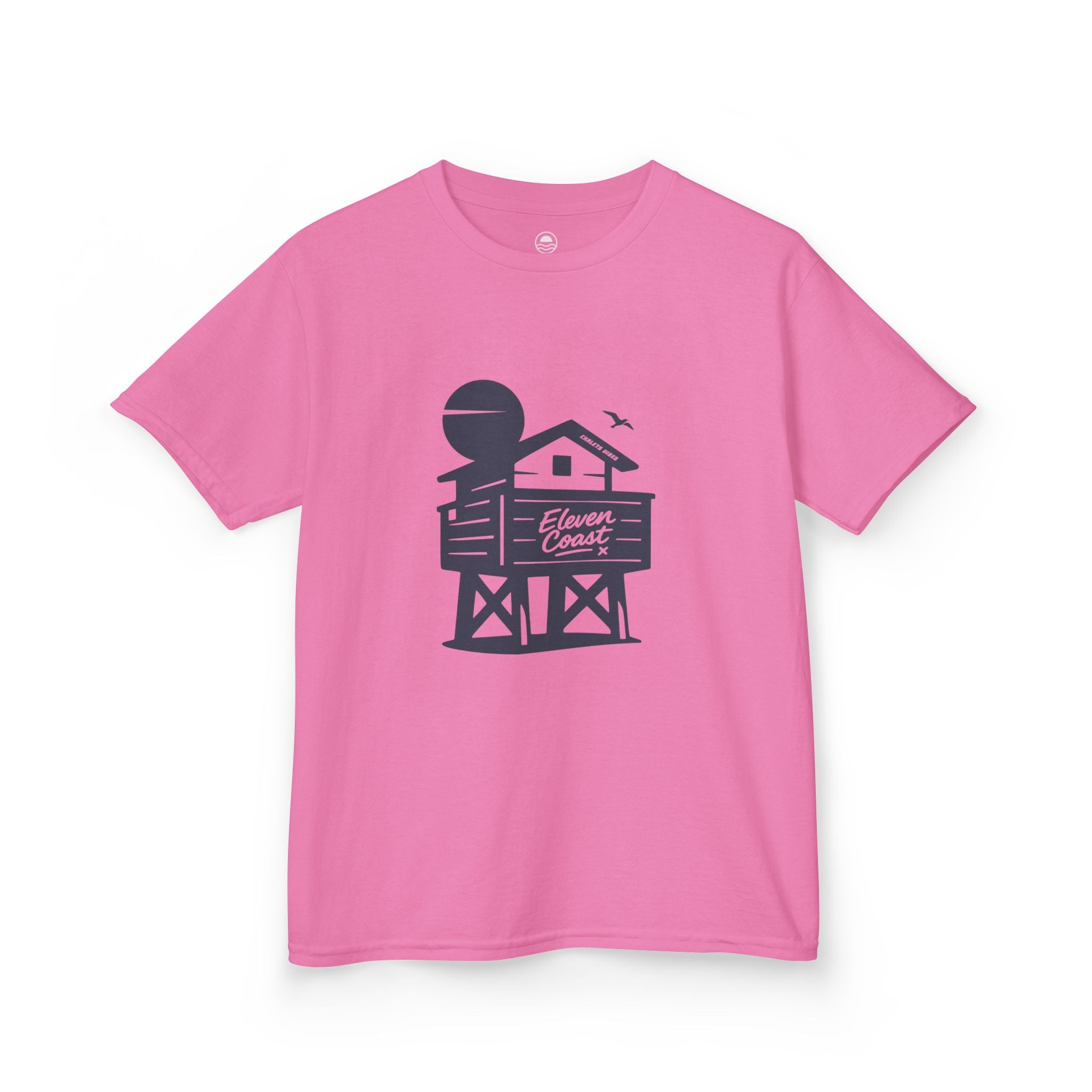 Kids Beach Chalet Tee Navy Kids 