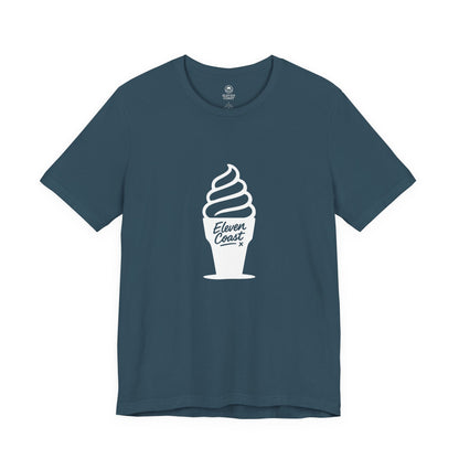Men's White Ice Cream Cone T-Shirt 