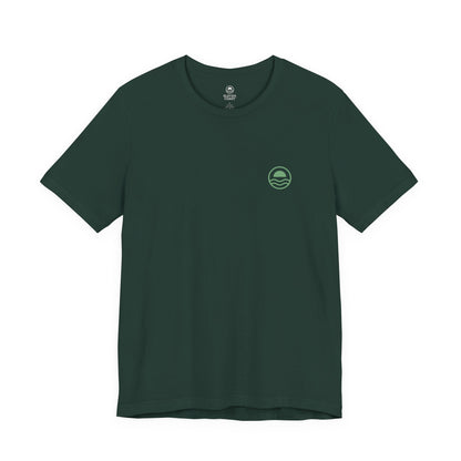 Men's Hibiscus T-Shirt Dawn Breeze Green 