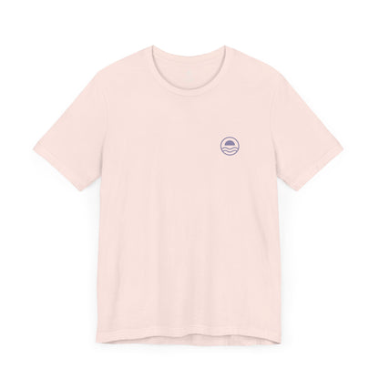 Lavender Hibiscus T-Shirt For Women 