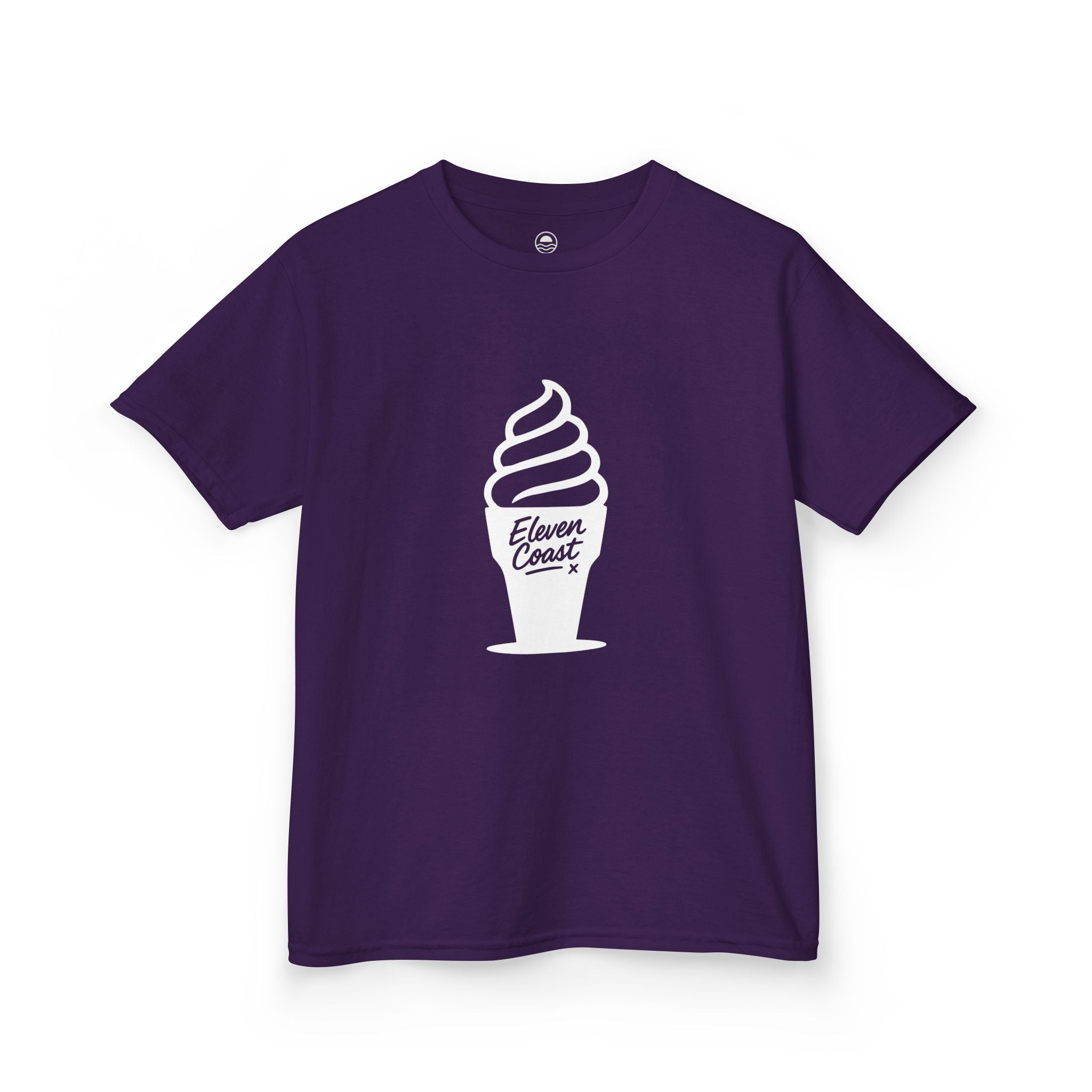 Kids Soft-Serve Ice Cream Tee White 