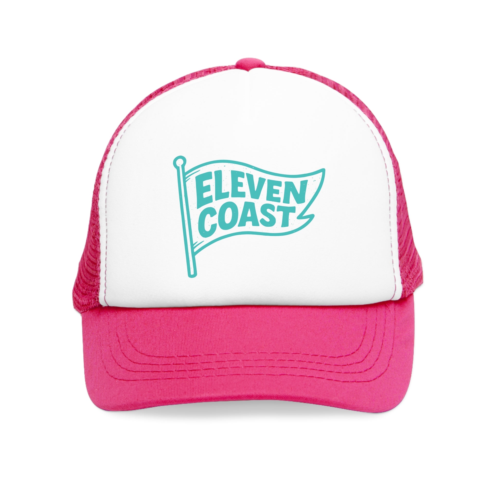 Mint Aqua Flag Caps For Men #en:color_pink,fr:couleur_rose