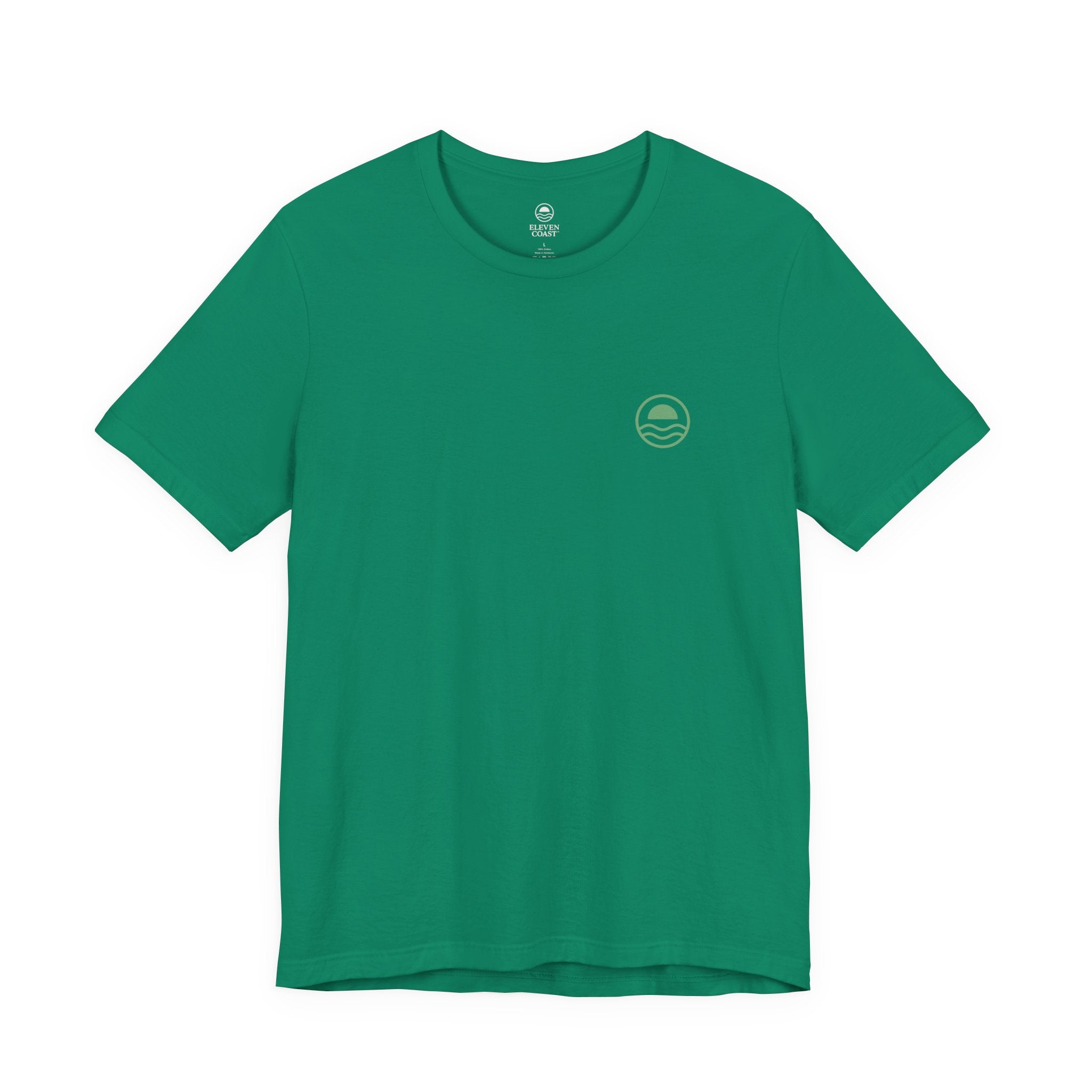 Tropical Hibiscus T-Shirt For Women #en:color_kelly,fr:couleur_vert-kelly