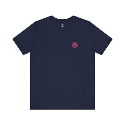Men’s Hibiscus Floral T-Shirt Pink 