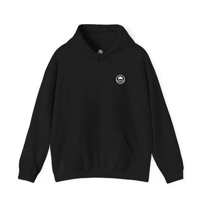 Men's White Sun Wave Hoodie Cozy Comfort 