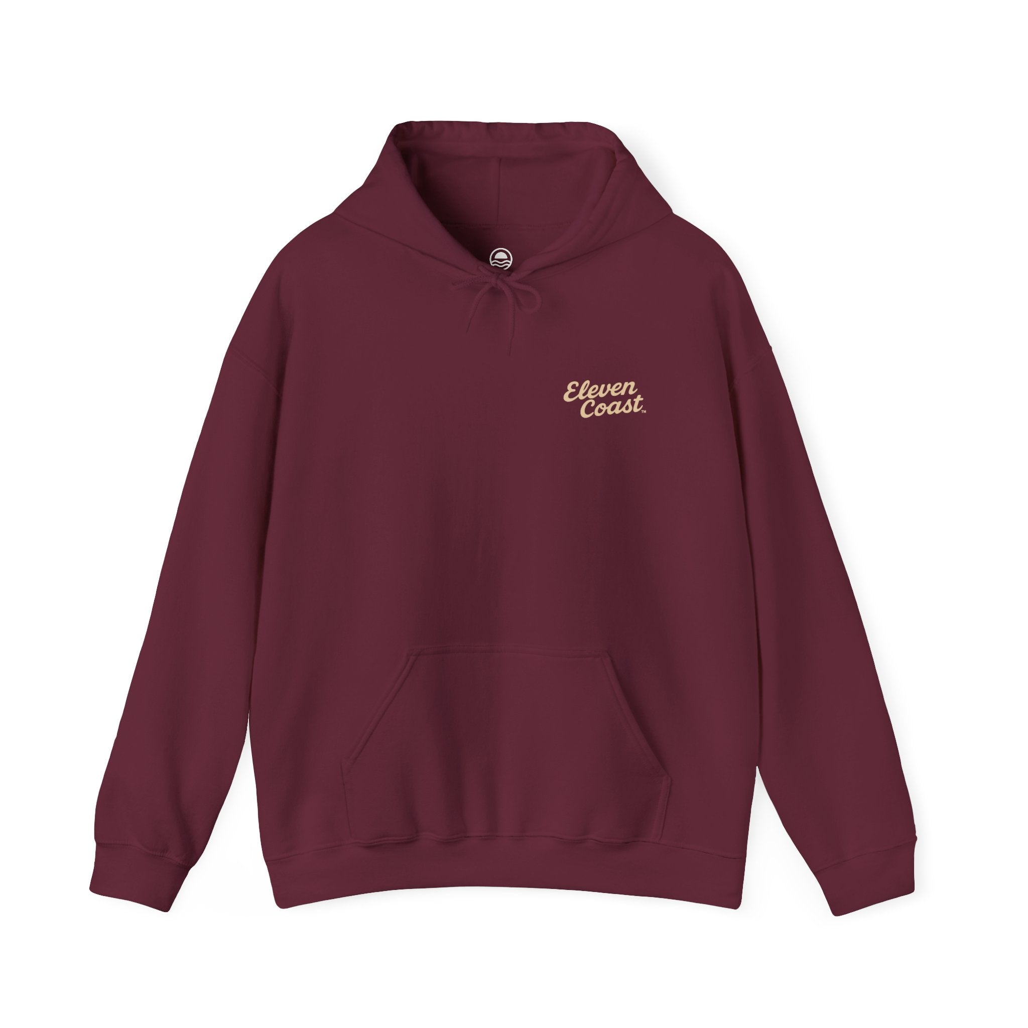 Men's Beach Chalet Hoodie Sand Beige #en:color_maroon,fr:couleur_bordeaux