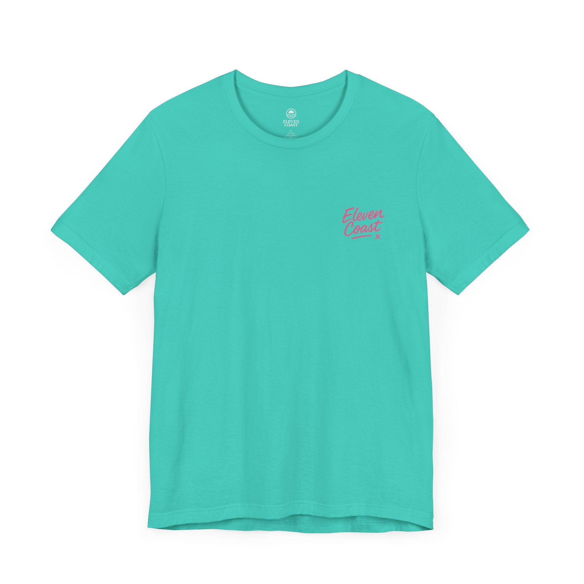Men's Pop Pink Farniente Badge T-Shirt 