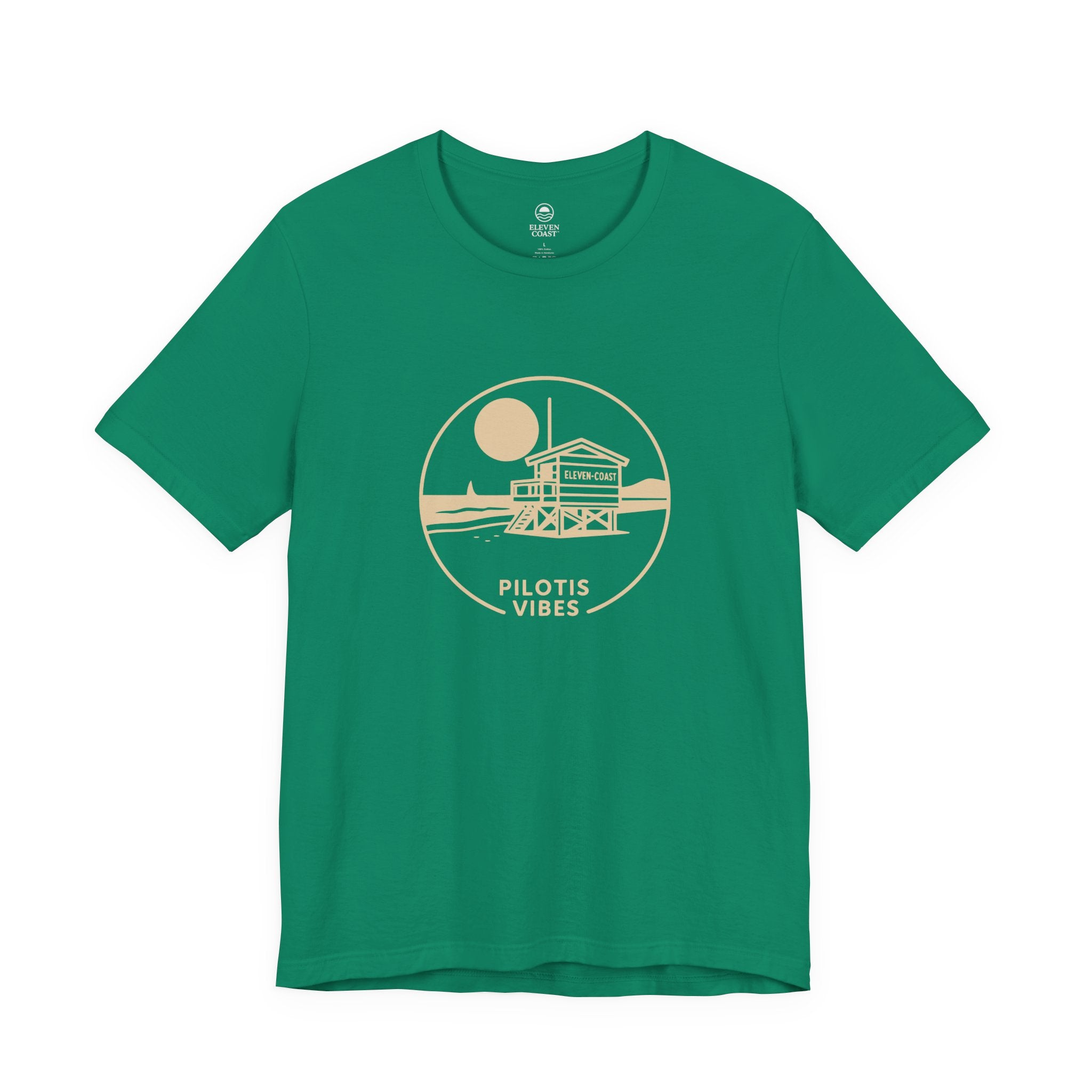 Men's Stilt Hut T-Shirt Pilotis Vibes 