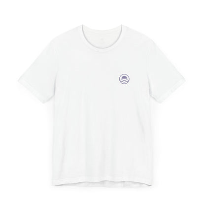 T Shirt For Men Casual Hibiscus Floral Lavender 