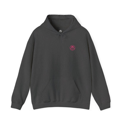 Hibiscus Hoodie Pink Women Cozy Wear 
