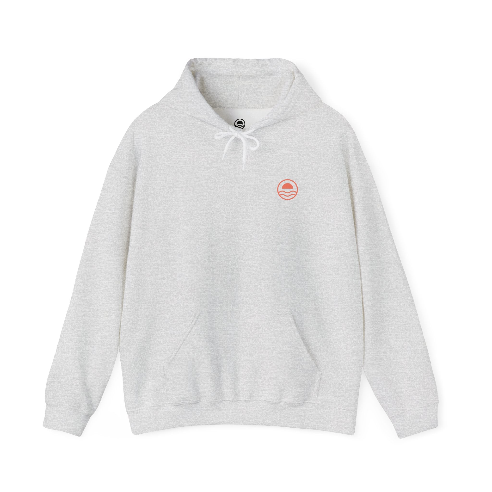 Men's Floral Orange Hoodie Warmth Comfort #en:color_ash,fr:couleur_cendre