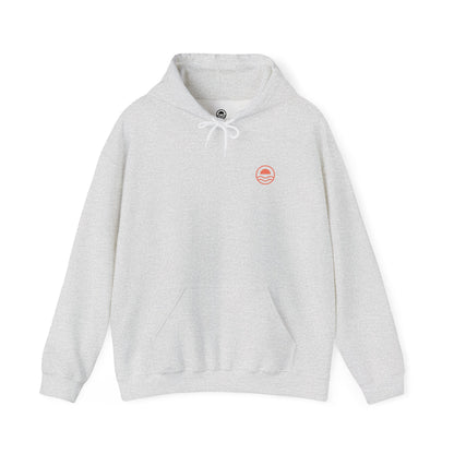 Men's Floral Orange Hoodie Warmth Comfort 