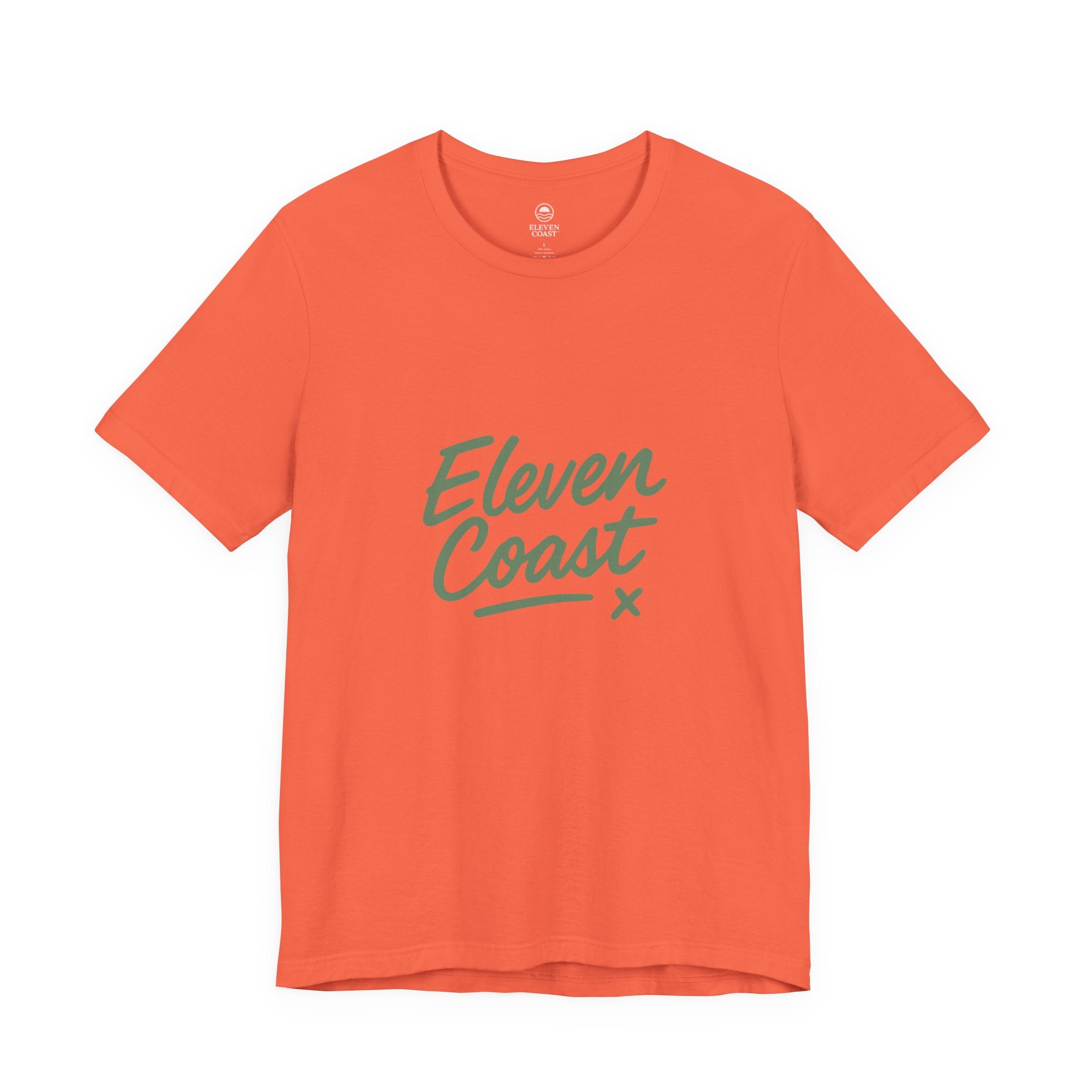 Men’s Cactus Green Logo T-Shirt #en:color_coral,fr:couleur_corail