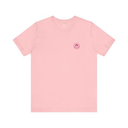 Men’s Hibiscus Floral T-Shirt Pink 