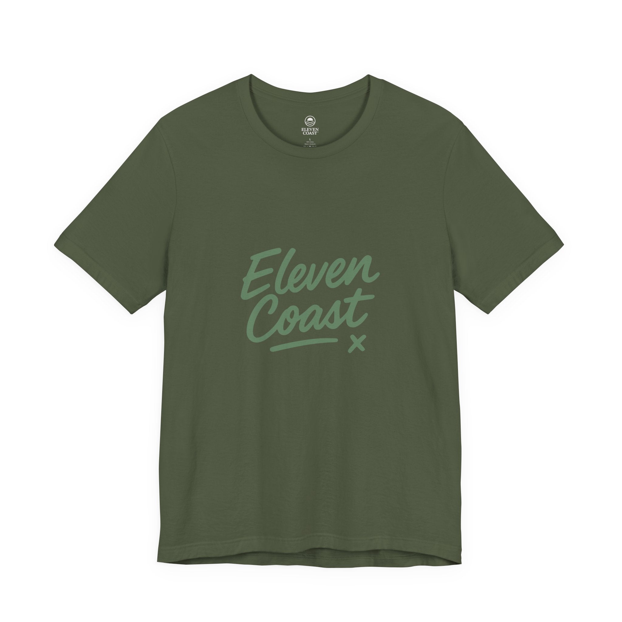 Men’s Cactus Green Logo T-Shirt #en:color_military-green,fr:couleur_vert-militaire