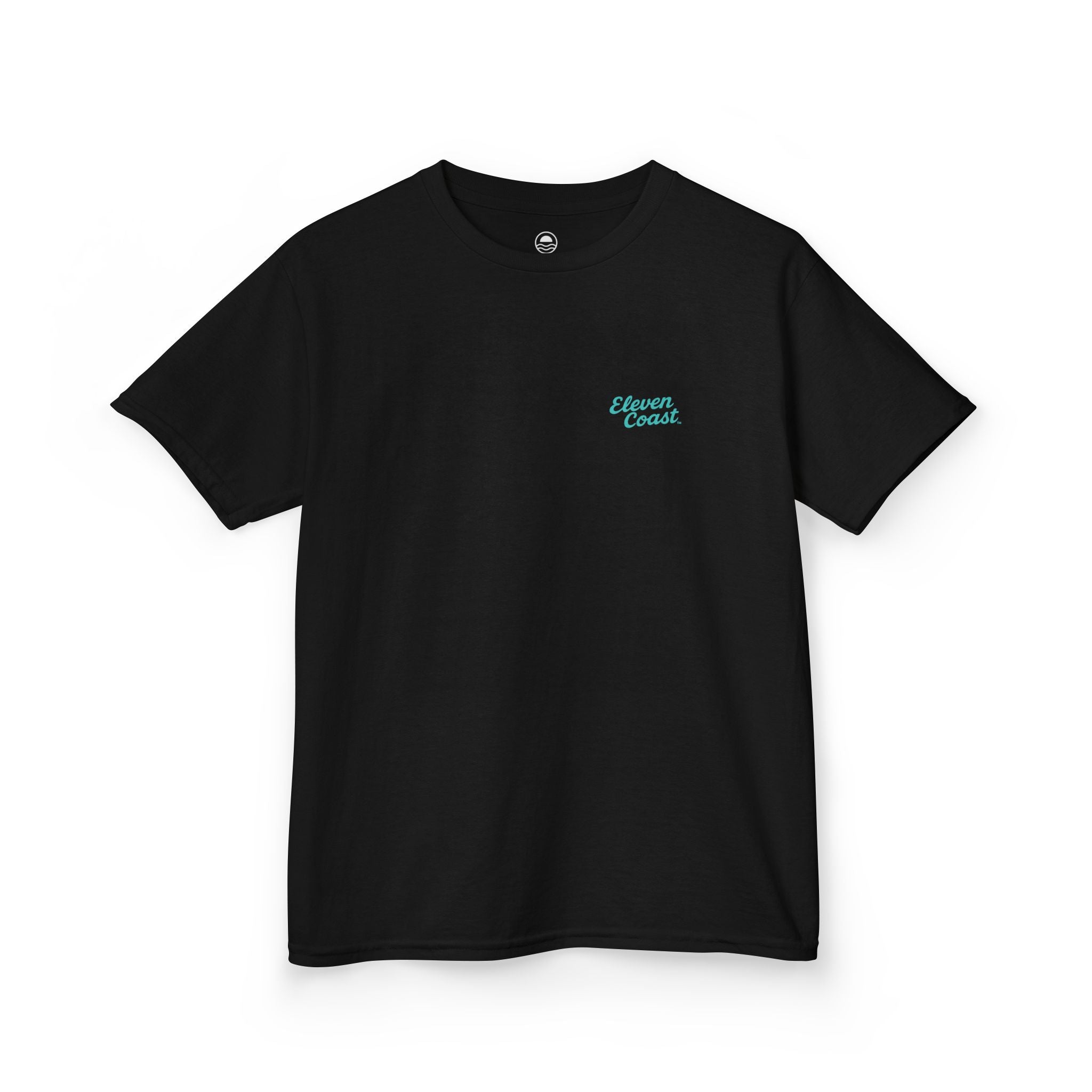 Kids Beach Chalet Tee Mint Aqua #en:color_black,fr:couleur_noir