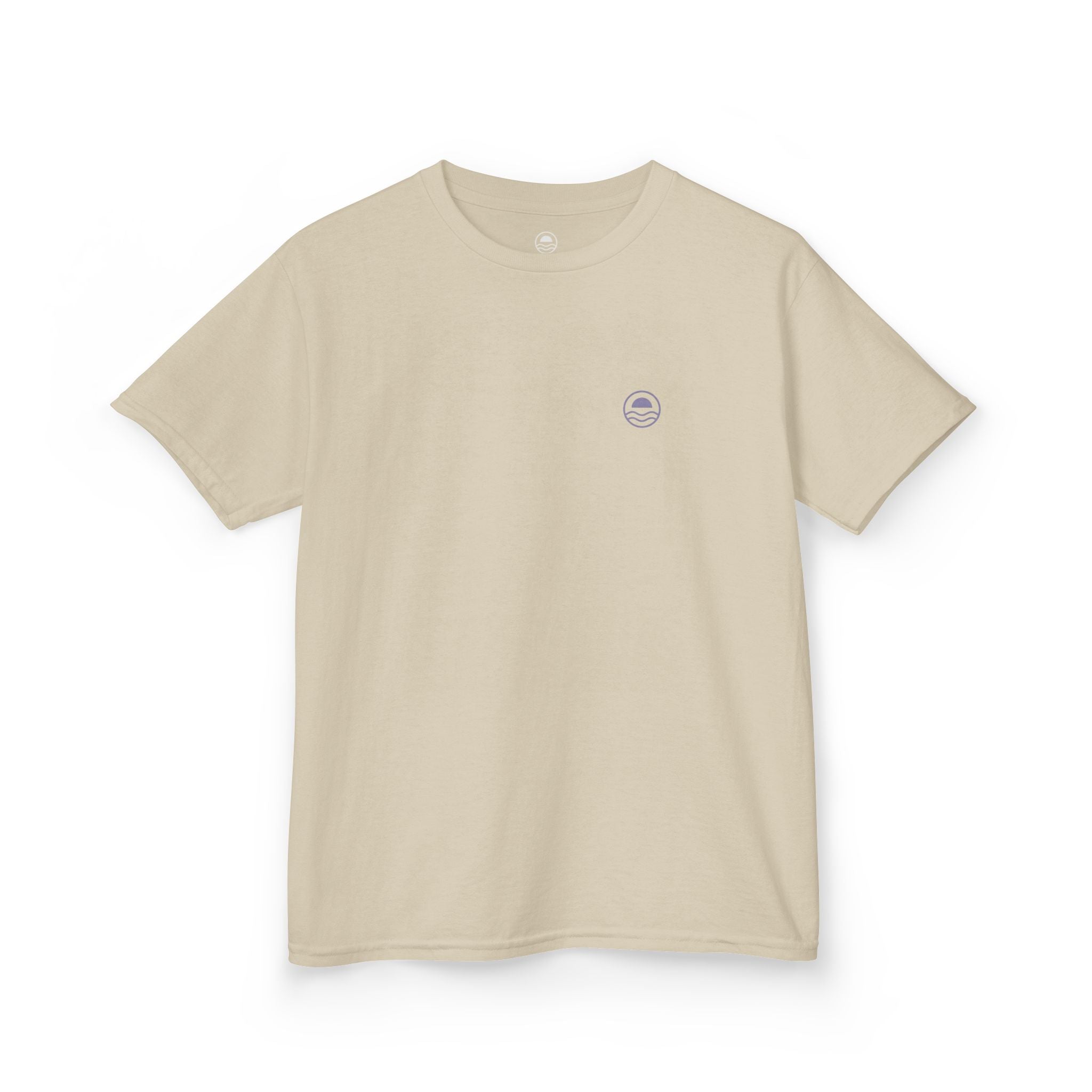 Kids Tropical Hibiscus Tee Lavender 