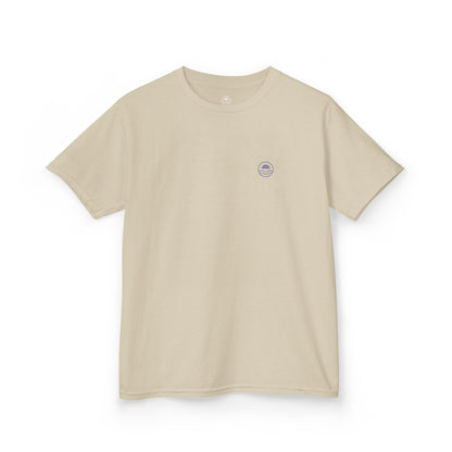 Kids Tropical Hibiscus Tee Lavender 