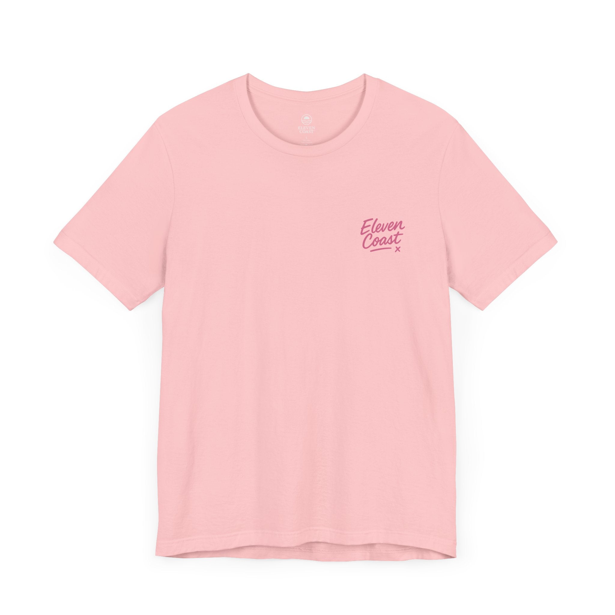 Men's Pop Pink Farniente Badge T-Shirt 
