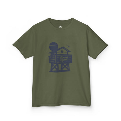 Kids Beach Chalet Tee Navy Kids 