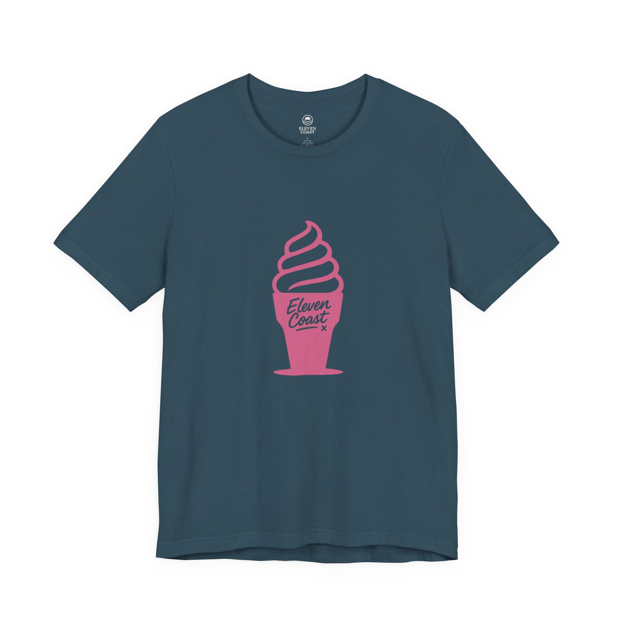 Pop Pink Ice Cream T-Shirt Men #en:color_deep-teal,fr:couleur_turquoise-fonce