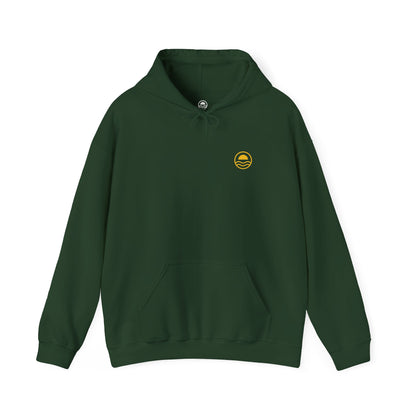 Floral Hibiscus Lemon Zest Hoodie Women 