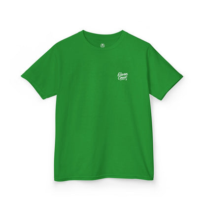Kids Geometric Beach Huts Tee White 