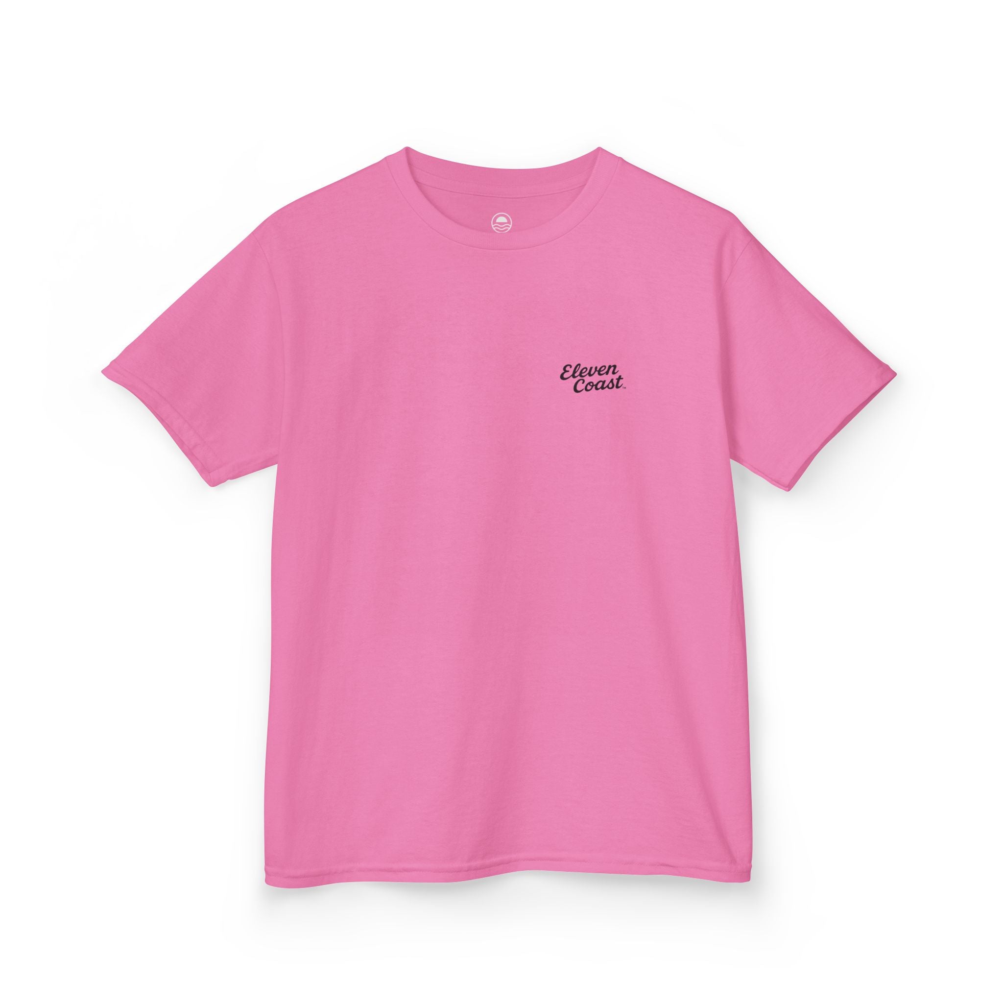 Kids Shirt Cursive Signature Black #en:color_azalea,fr:couleur_azalée