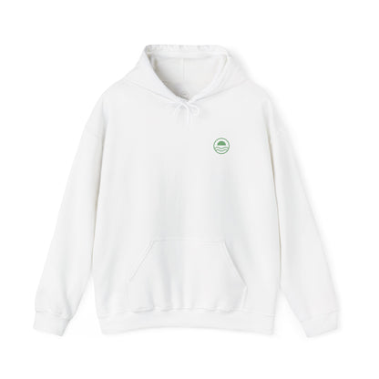 Hibiscus Hoodie For Women Dawn Green 
