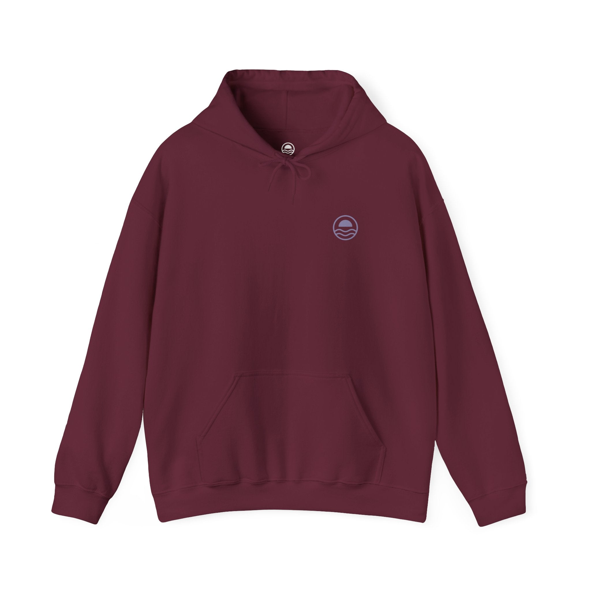 Hibiscus Hoodie For Women Dawn Breeze Lavender #en:color_maroon,fr:couleur_bordeaux