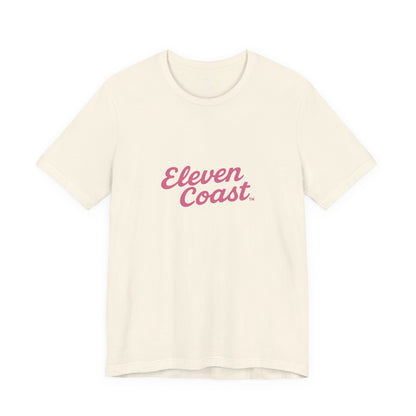 Men's Pink Script T-Shirt Premium Cotton 