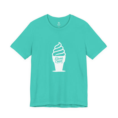 Men's White Ice Cream Cone T-Shirt 