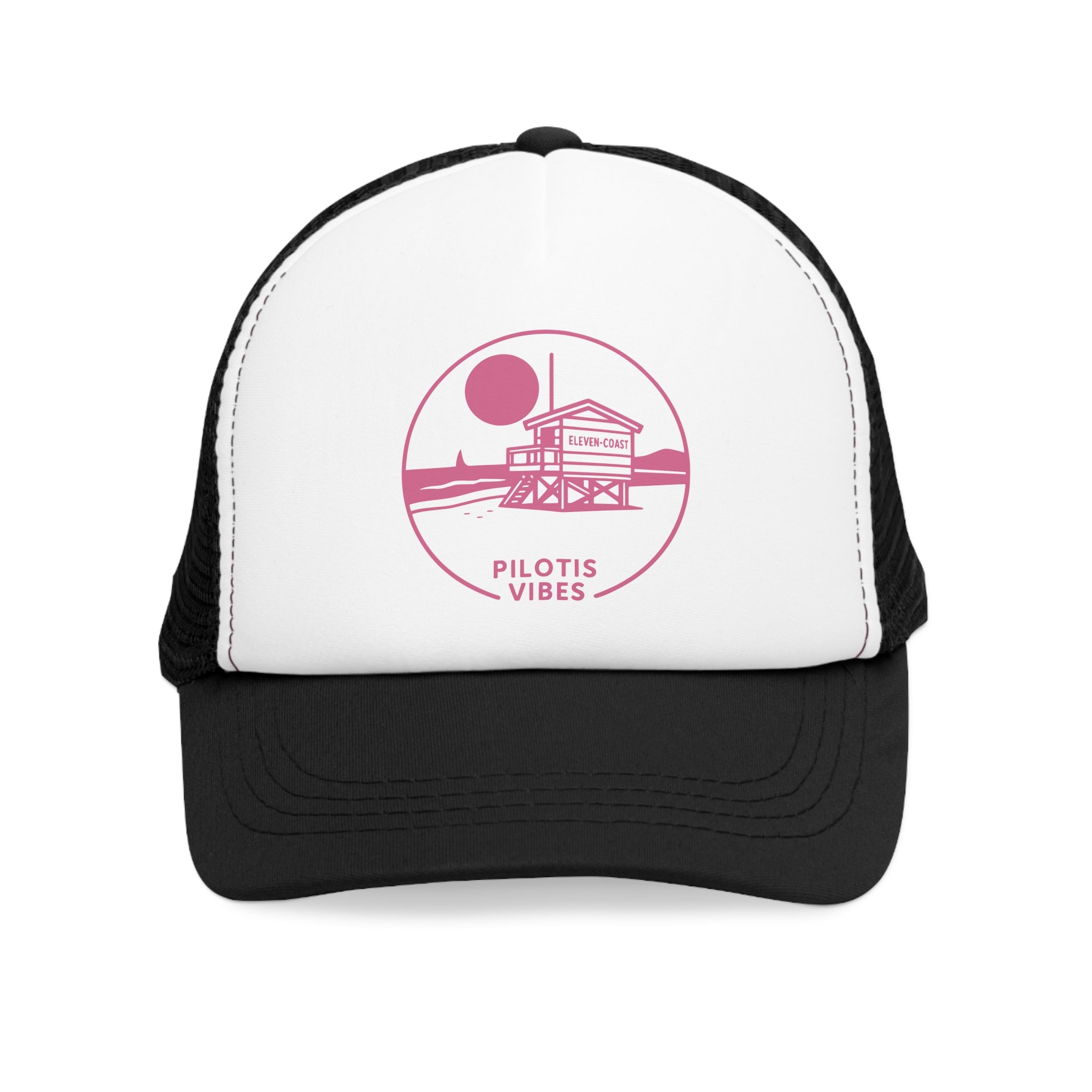 Men's Pink Pilotis Vibes Cap #en:color_black,fr:couleur_noir
