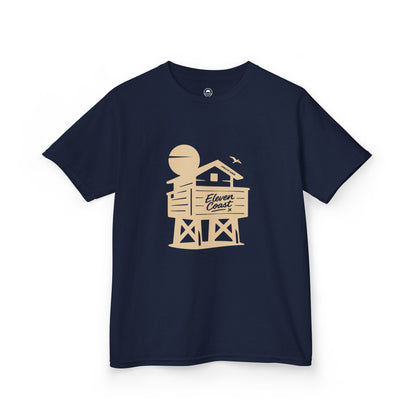Kids Beach Chalet Tee Sand Beige 