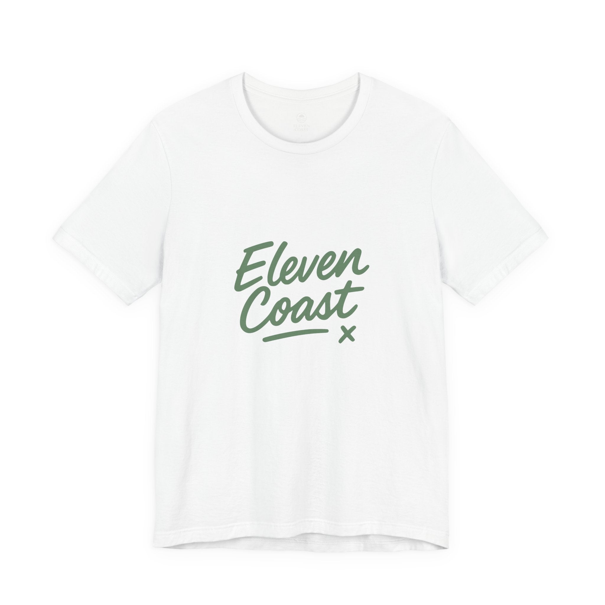 Men’s Cactus Green Logo T-Shirt #en:color_white,fr:couleur_blanc