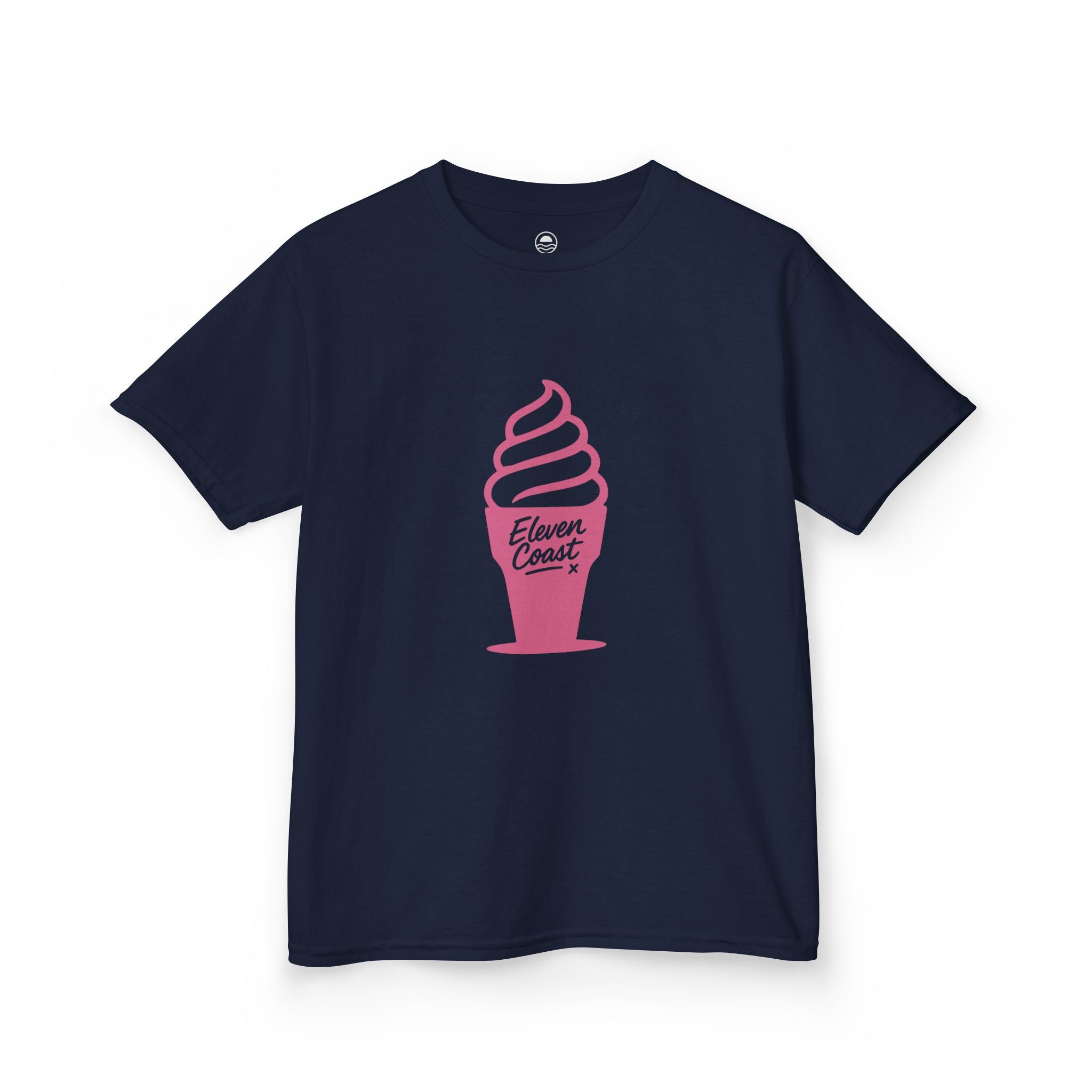 Kids Ice Cream Tee Pop Pink #en:color_navy,fr:couleur_bleu-marine