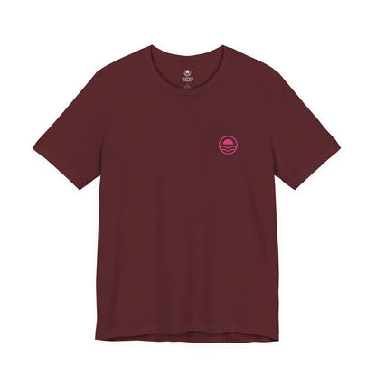 Heron Sunset T-Shirt For Men Pink 